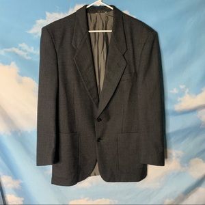 Versante- Gray Suit with White Dots Jacket size 40